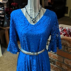 NEW flouncy lace dress